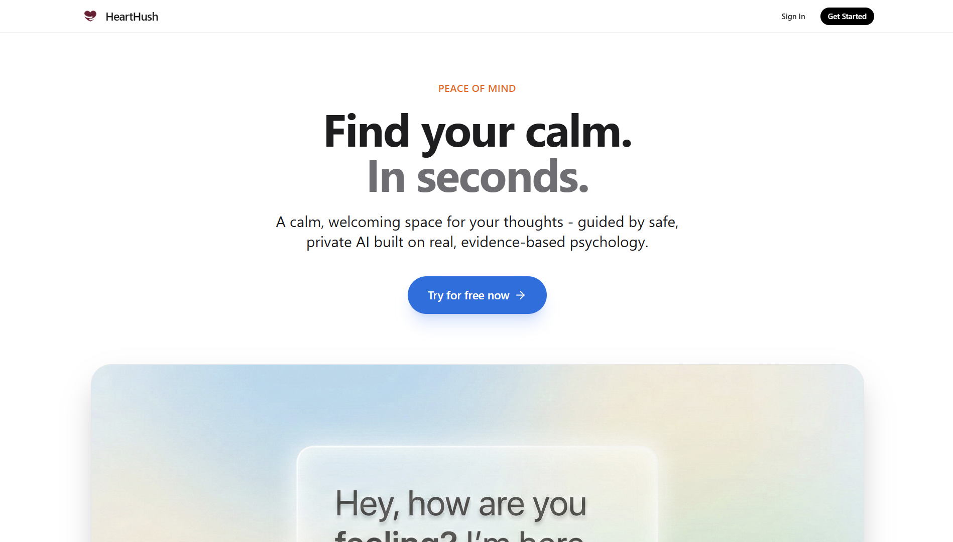 HeartHush Project Screenshot